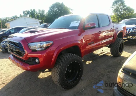 2018 Toyota Tacoma Trd Sport z USA, uszkodzony, nr VIN 5TFCZ5AN3JX162062